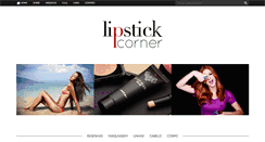 Desktop Screenshot of lipstickcorner.com